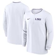 LSU Nike Dri-Fit Sideline Coach Half Zip Top